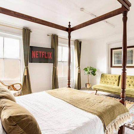 Victorian Style Apartment W/ Four-Poster Bed In Camden Town London Exterior foto
