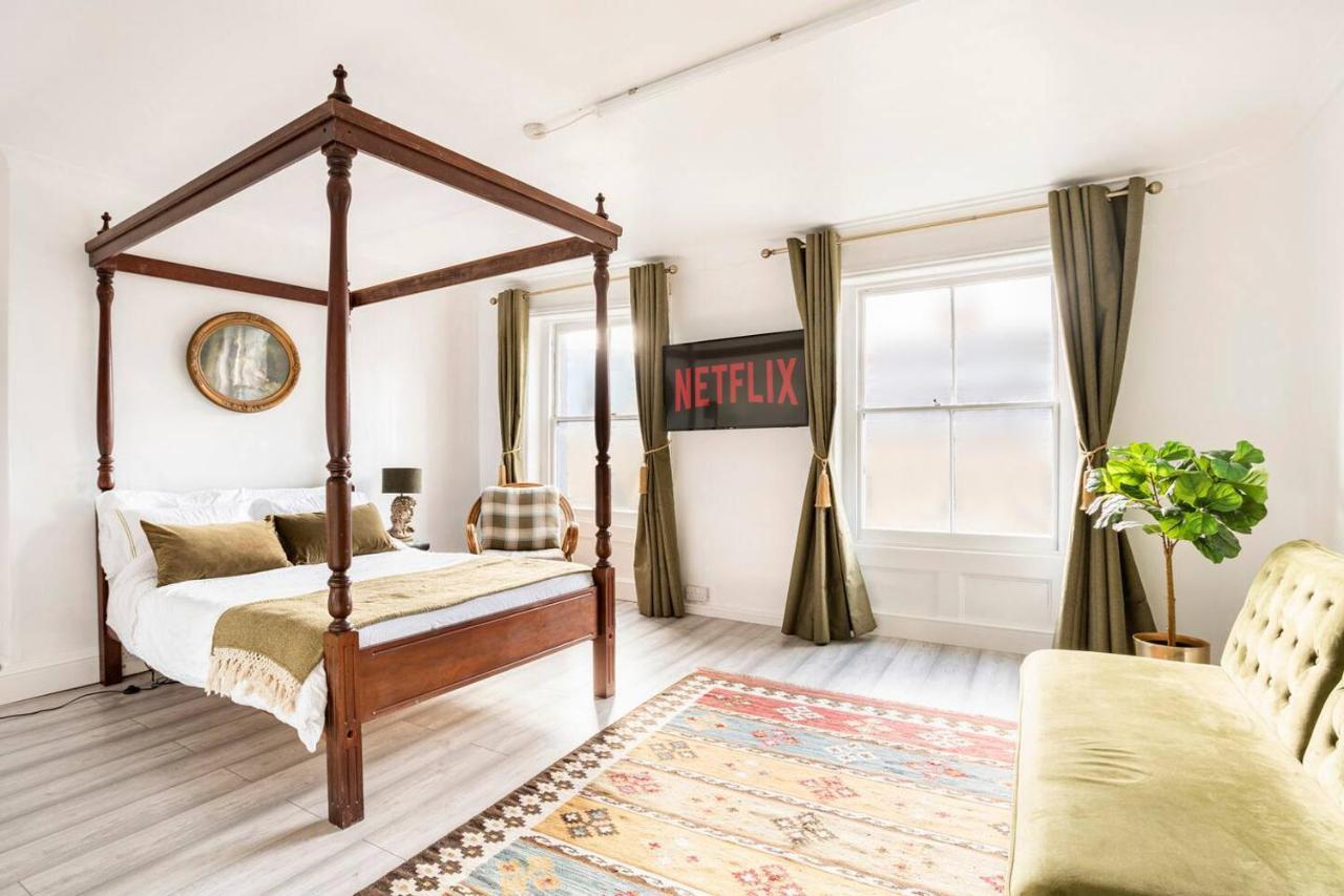 Victorian Style Apartment W/ Four-Poster Bed In Camden Town London Exterior foto